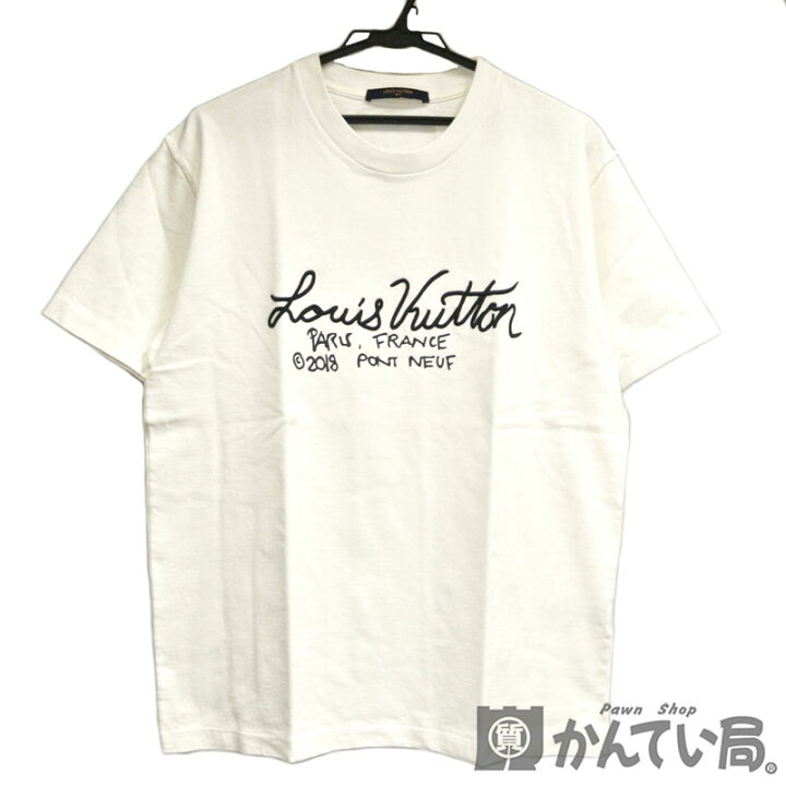 楽天市場】LOUIS VUITTON【ルイ・ヴィトン】ロゴ 刺繍 Tシャツ 20AW 