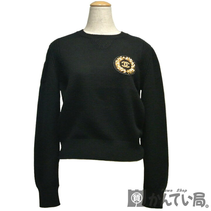 楽天市場】CHANEL【シャネル】クルーネック ニットトップス 20A P64669  