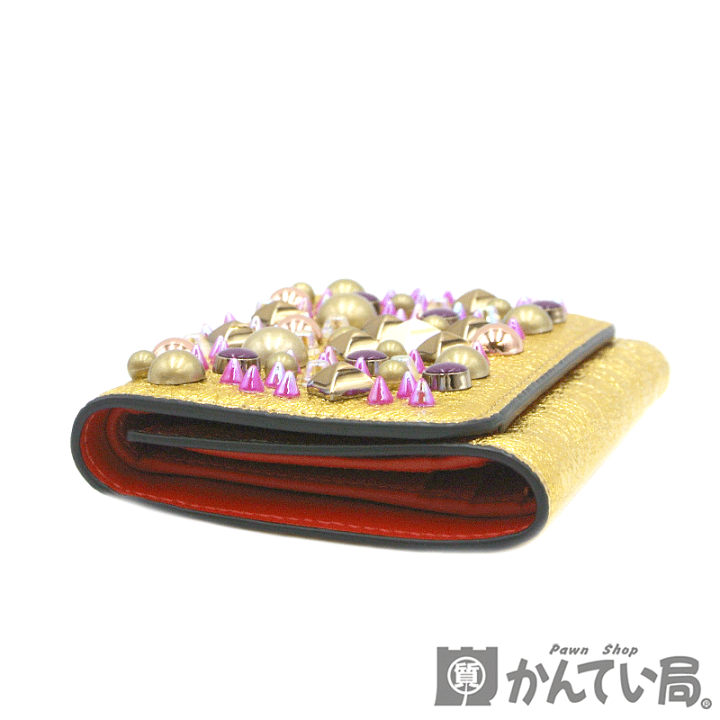 楽天市場】Christian Louboutin【クリスチャン・ルブタン】三つ折り 