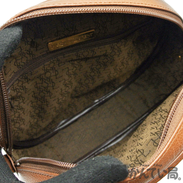 楽天市場】YVESANT LAURENT【イヴサンローラン】ショルダーバッグ サンローラン カサンドラロゴ レザー ブラウン 茶 肩掛け 斜め掛け 鞄  レディース【中古】 : かんてい局名古屋西店