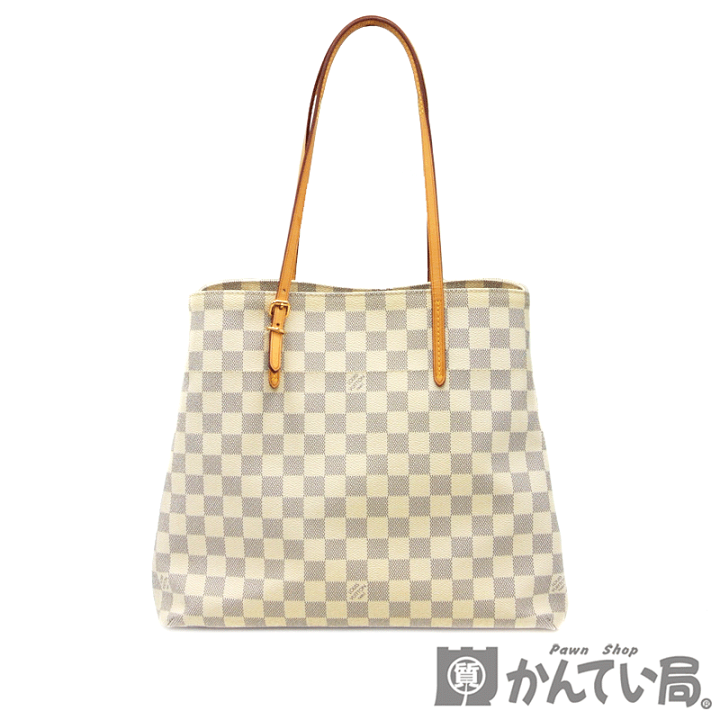 ルイヴィトン LOUIS VUITTON カバPM カバ PM N41376 ダミエアズール 肩掛け カバン トートバッグ ショルダーバッグ ダミエアズールキャンバス ホワイト LOUIS VUITTON（ルイ・ヴィトン） バッグ レディース メンズ ダミエ