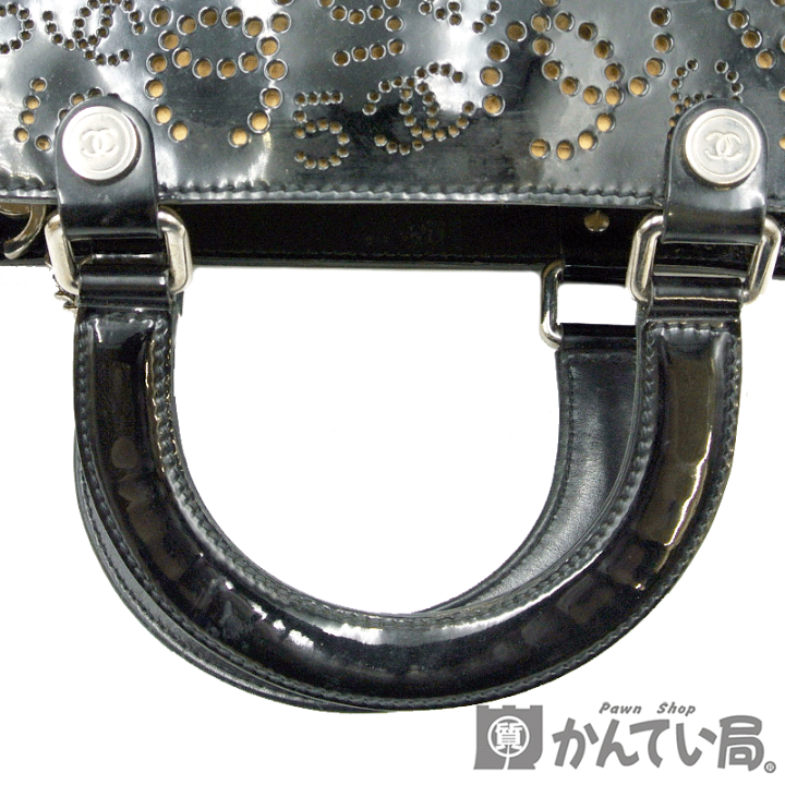 楽天市場】CHANEL【シャネル】A31335 パンチング No.5 エナメル トート  