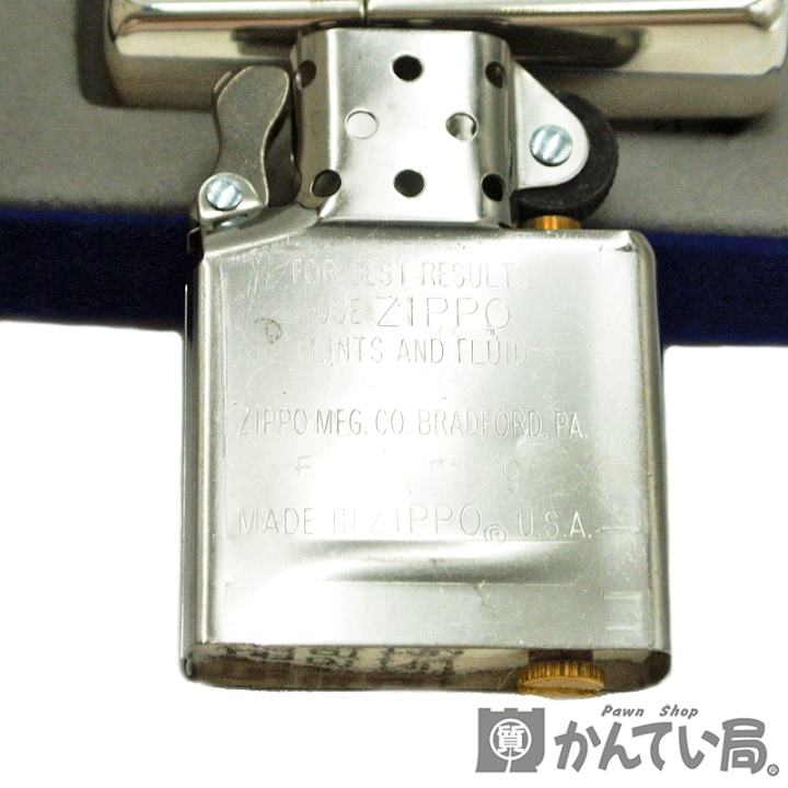 Zippo スターリングシルバー2005年 美品 ケース付き 【公式通販】