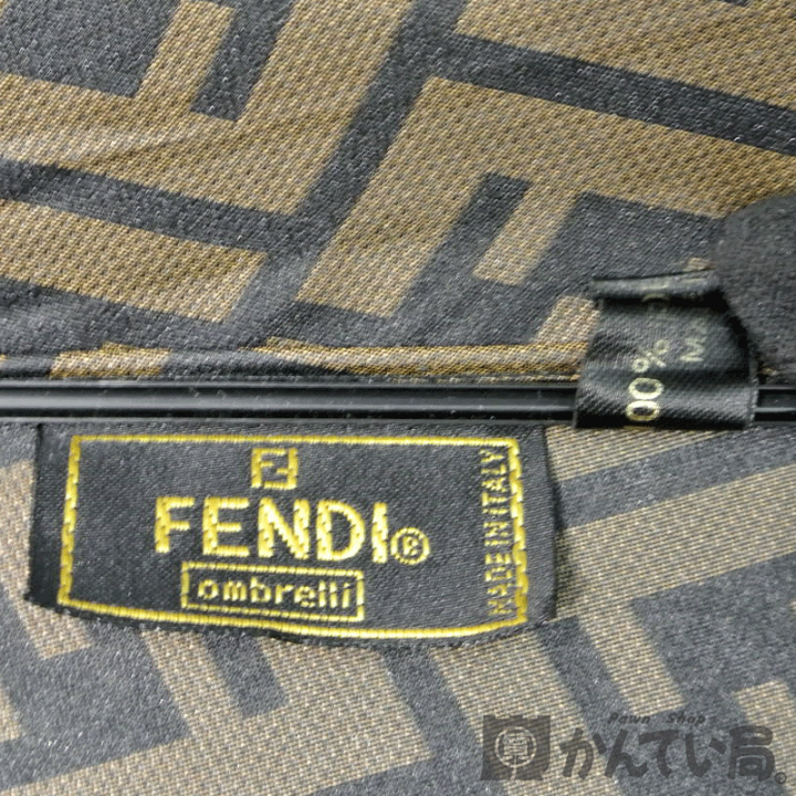 楽天市場】FENDI【フェンディ】ズッカ柄 傘 ブラウン系 ブラック