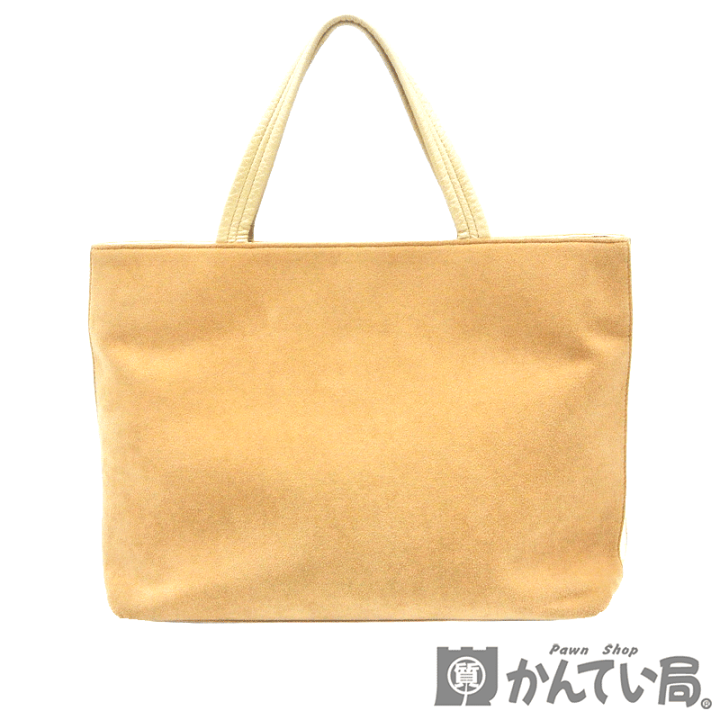 楽天市場】銀座 和光【WAKO】ハンドバッグ スエード ベージュ ゴールド 