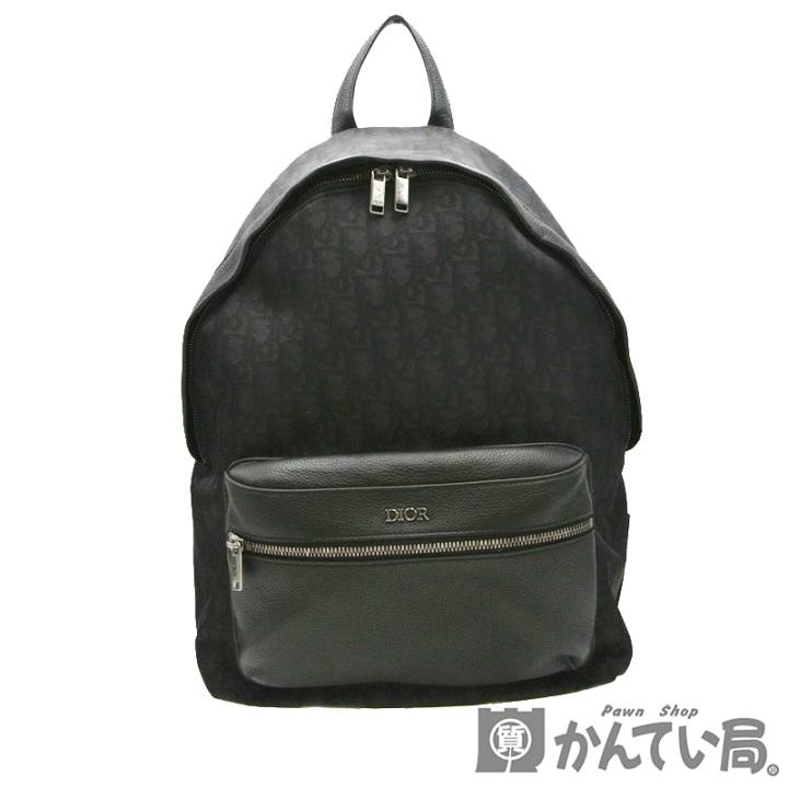 ディオール オブリーク キャンバス レザー バックパック Dior オブリーク キャンバス×レザー バックパック