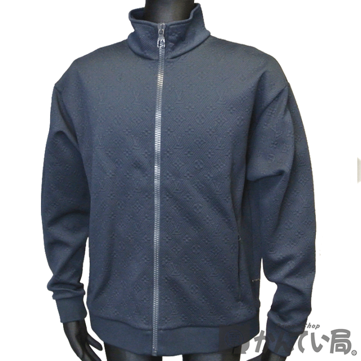 美品！Louis Vuitton ネイビー ブルゾン 楽天市場】LOUIS VUITTON【ルイヴィトン】 モノグラムジップスルー