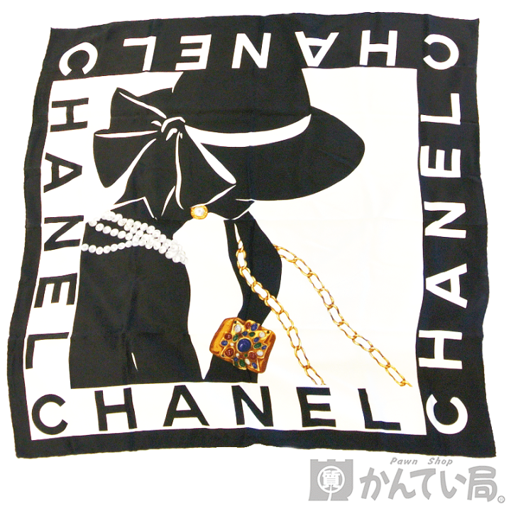 楽天市場】CHANEL【シャネル】大判スカーフ ストール シルク 
