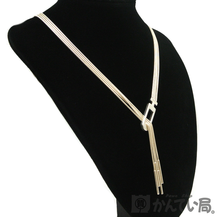 楽天市場】GUCCI【グッチ】ラリエットネックレス シルバー925