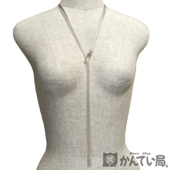 楽天市場】GUCCI【グッチ】ラリエットネックレス シルバー925