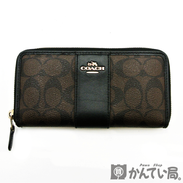 楽天市場】COACH【コーチ】ラウンドファスナー 長財布 ウォレット 