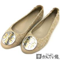 ほぼ未使用】 TORY BURCH トリーバーチ フラットシューズ 22.5〜