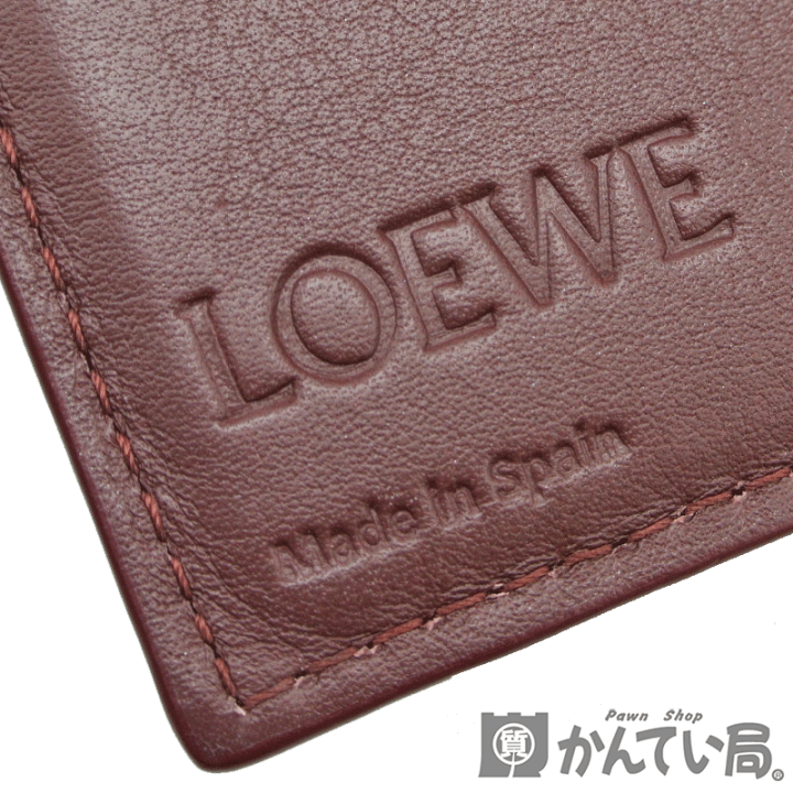 ロエベ 三つ折り財布 トライフォールドウォレット グレージュ アナグラム 楽天市場】LOEWE ロエベ アナグラム トライフォールド