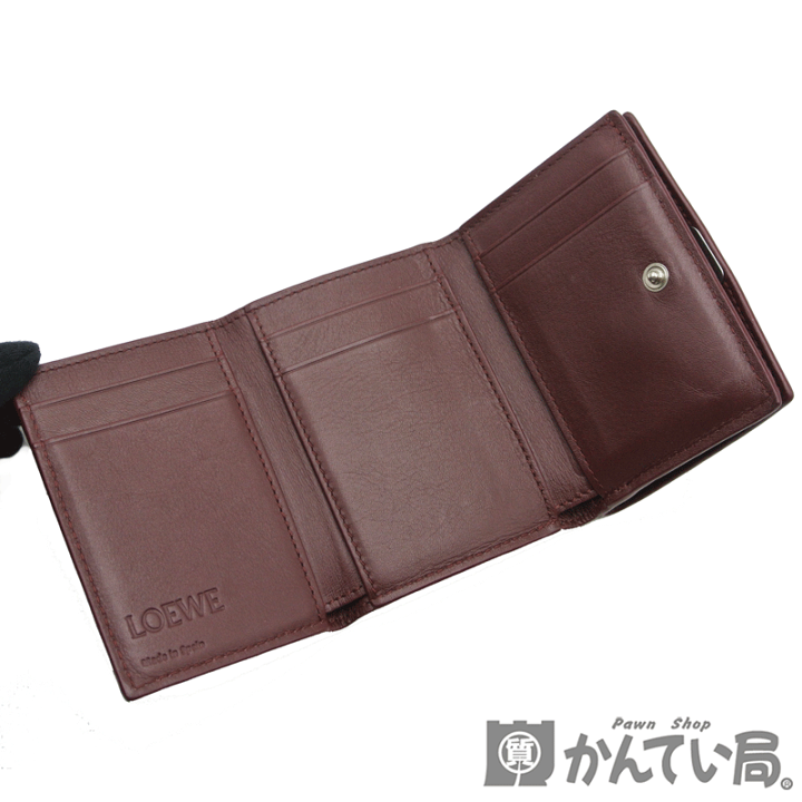 楽天市場】LOEWE【ロエベ】財布 三つ折り財布 ウォレット