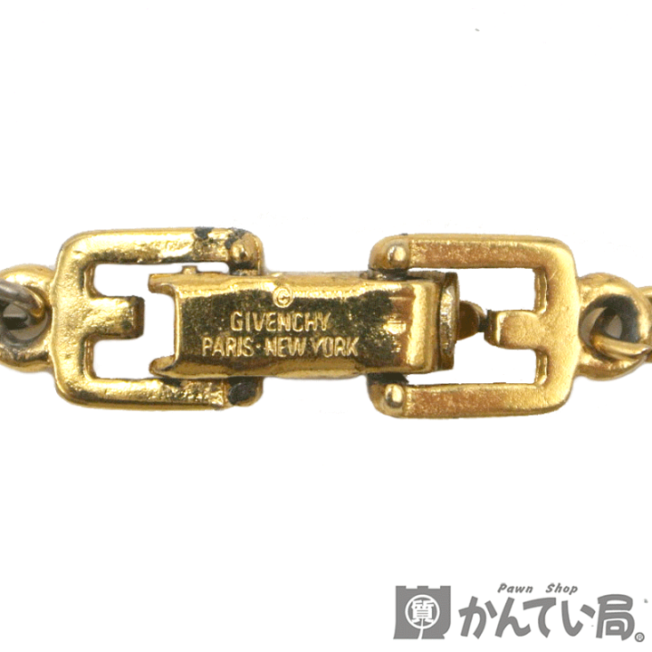 楽天市場】GIVENCHY【ジバンシィ】ネックレス ゴールド ラインストーン
