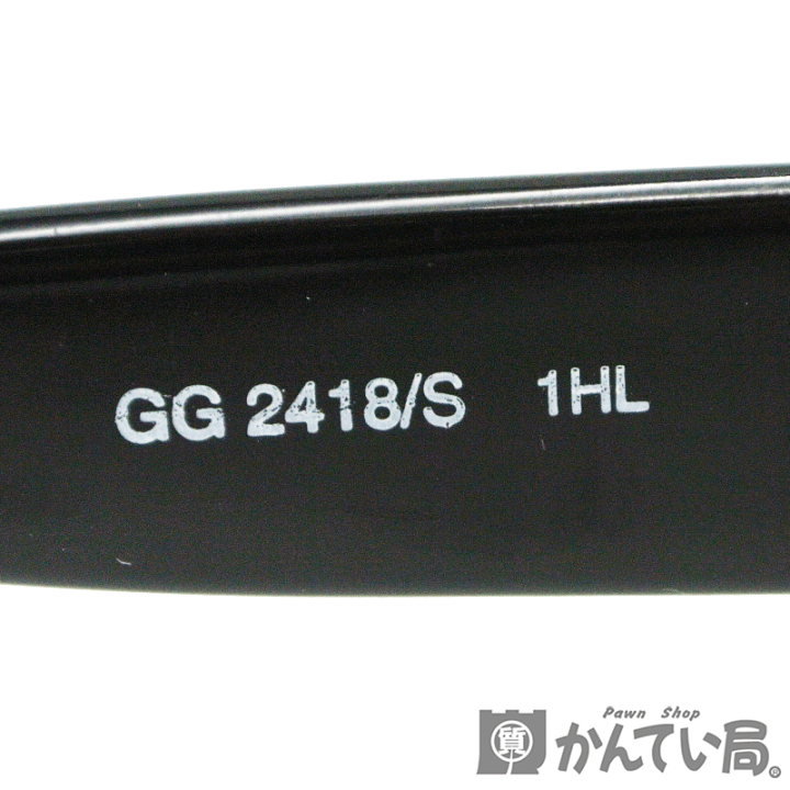 楽天市場】GUCCI【グッチ】サングラス GG2418/S ネイビー系×ブラック系