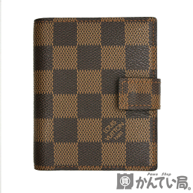 LOUIS VUITTON【ルイ・ヴィトン】R20705 アジェンダミニ ダミエ・エベヌ 手帳カバー レディース メンズ【中古】USED-AB【質屋かんてい局名古屋店】