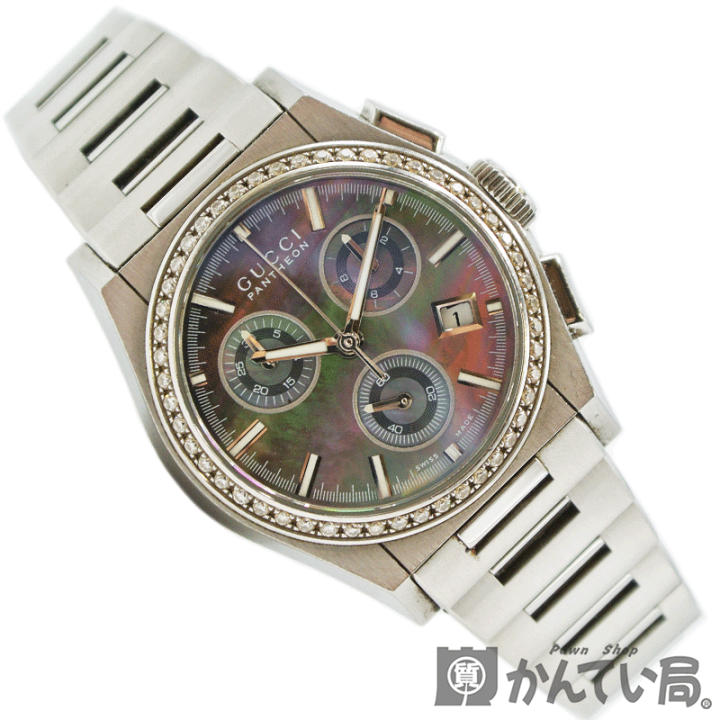 楽天市場】GUCCI【グッチ】115.4 腕時計 パンテオン クロノグラフ 