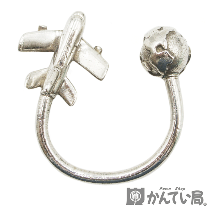 TIFFANY&Co. ティファニー キーリング 飛行機 シルバー｜新品仕上げ