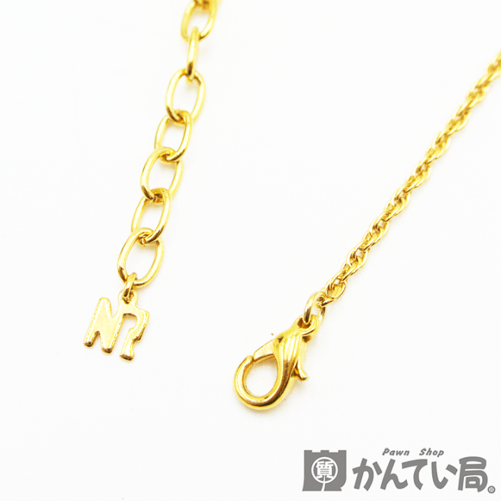 パール/ダイヤモンド K18ネックレス(NINA RICCI ニナリッチ