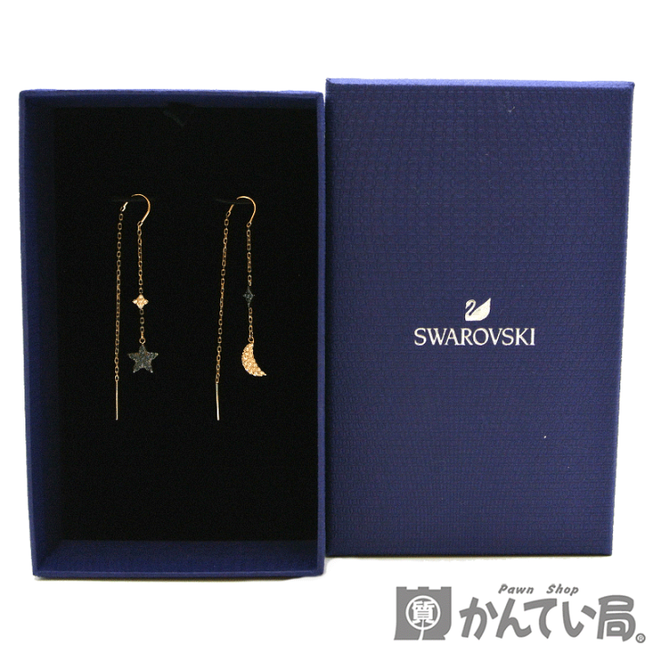 【箱付き未使用】SWAROVSKI　スワロフスキー　ロング　ピアス　星　スター 楽天市場】SWAROVSKI【スワロフスキー】ピアス チェーン