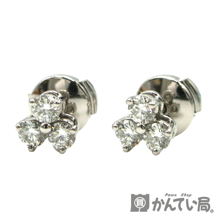 楽天市場】TIFFANY&Co.【ティファニー】アリア ピアス 3Pダイヤ pt950 