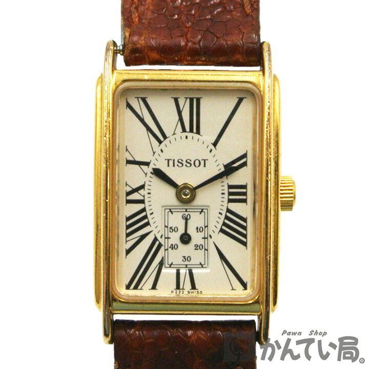 楽天市場】TISSOT【ティソ】A222K クオーツ レディース 腕時計 
