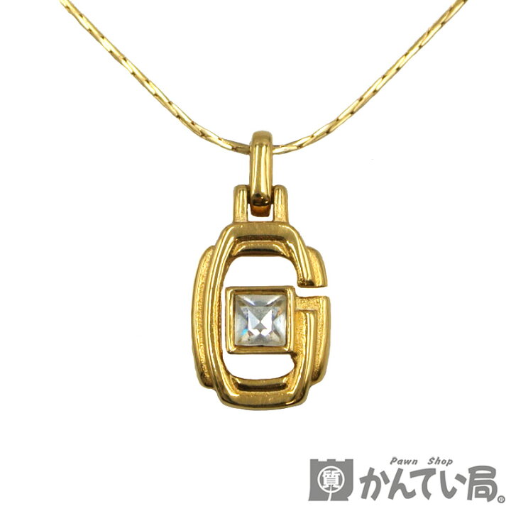 楽天市場】GIVENCHY【ジバンシー】ネックレス ゴールド ラインストーン 