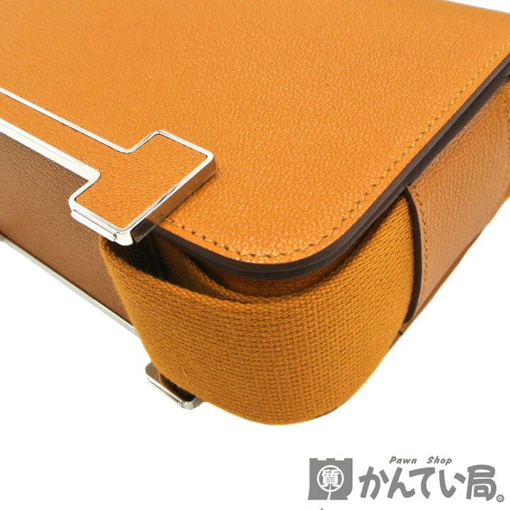 楽天市場】HERMES【エルメス】ゲタ ショルダーバッグ キャラメル U刻 