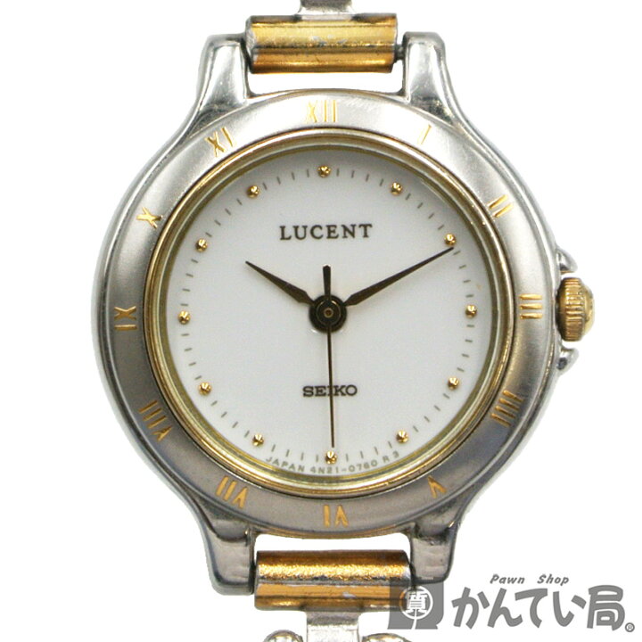 楽天市場】SEIKO LUCENT【セイコールーセント】4N21-0370 クオーツ 