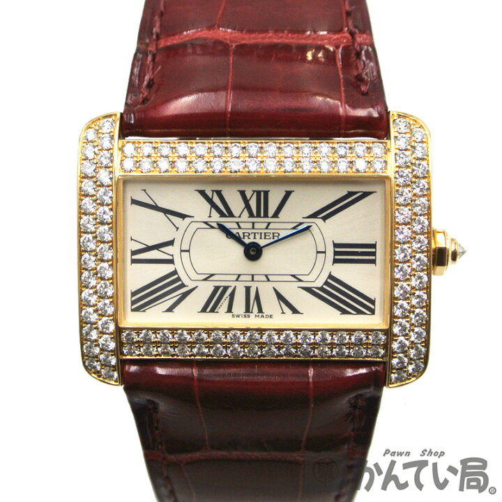 楽天市場】Cartier【カルティエ】タンクディヴァンLM K18 750 純正 