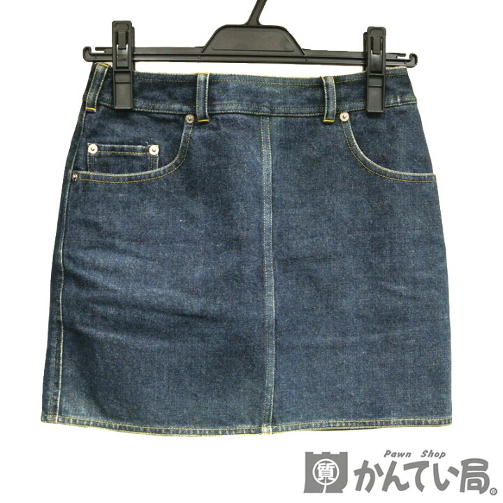 楽天市場】CHANEL【シャネル】デニム ミニスカート コットン：100 