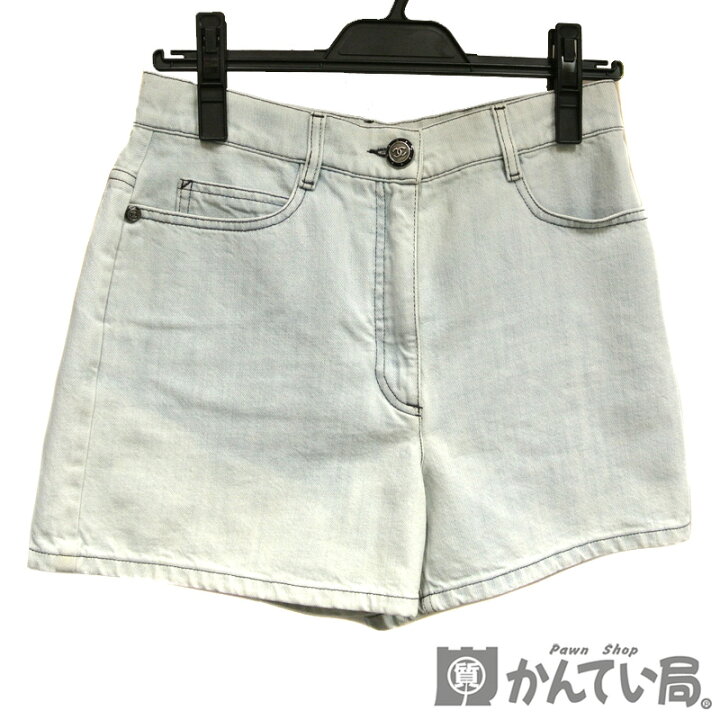 楽天市場】CHANEL【シャネル】デニム ショートパンツ コットン：100  