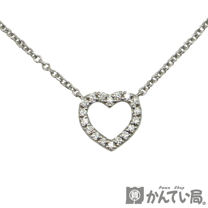 楽天市場】TIFFANY&Co.【ティファニー】メトロハート ネックレス 750 