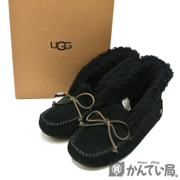 楽天市場】UGG【アグ】 ALENA アレーナ モカシン スリッポン ブラック 