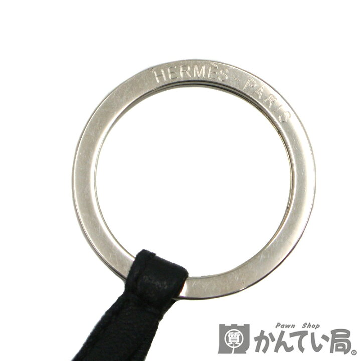 楽天市場】HERMES【エルメス】カルメン チャーム ブラック レザー 
