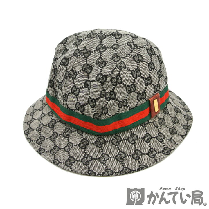 楽天市場】GUCCI【グッチ】シェリーライン バケットハット GG 