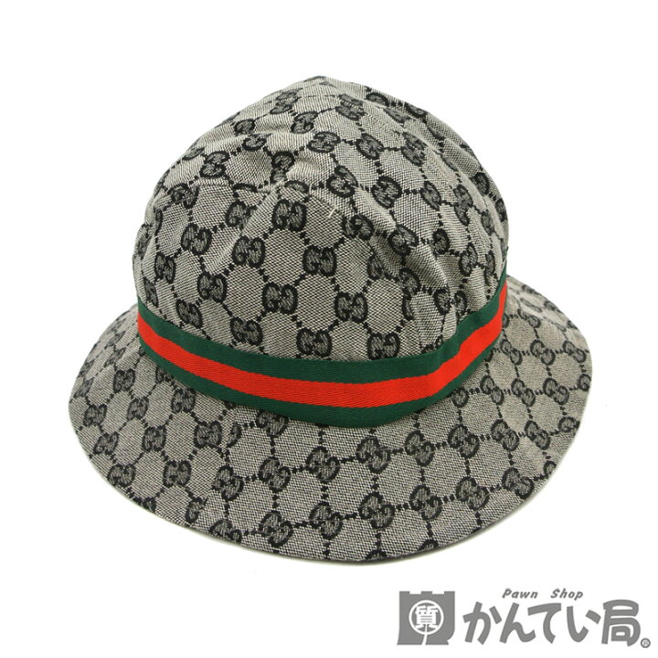 楽天市場】GUCCI【グッチ】シェリーライン バケットハット GG 