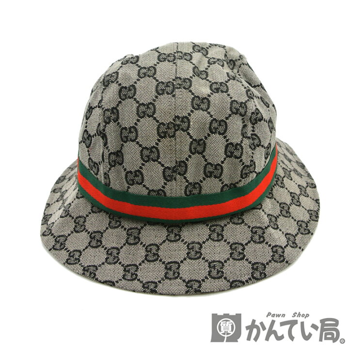 楽天市場】GUCCI【グッチ】シェリーライン バケットハット GG 