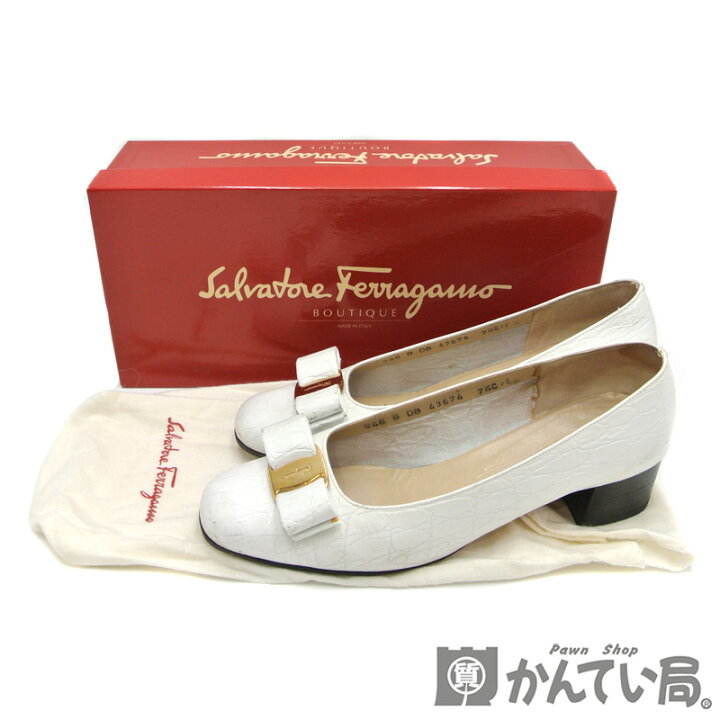 楽天市場】Salvatore Ferragamo【サルヴァトーレ フェラガモ】パンプス 
