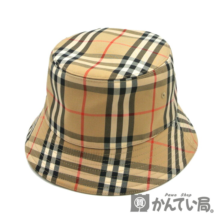 楽天市場】BURBERRY【バーバリー】バケットハット チェック バケハ 