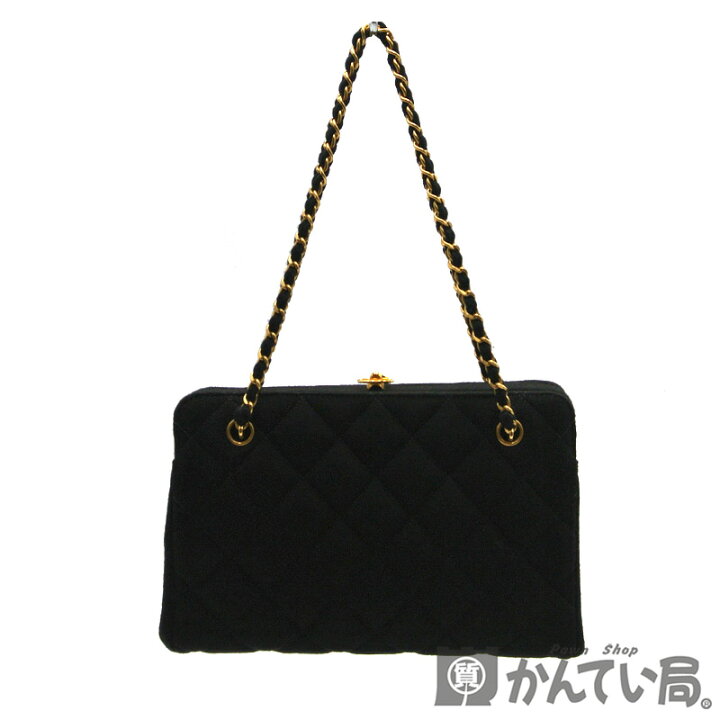 楽天市場】CHANEL【シャネル】マトラッセ コットンキャンバス がま口 