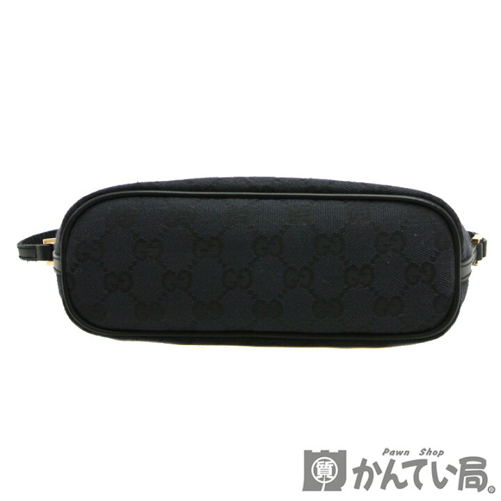 楽天市場】GUCCI【グッチ】GGキャンバス アクセサリーポーチ ブラック 