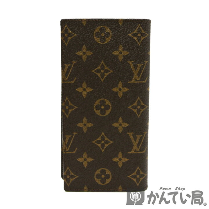 楽天市場】LOUIS VUITTON【ルイ・ヴィトン】二つ折り長財布 モノグラム 