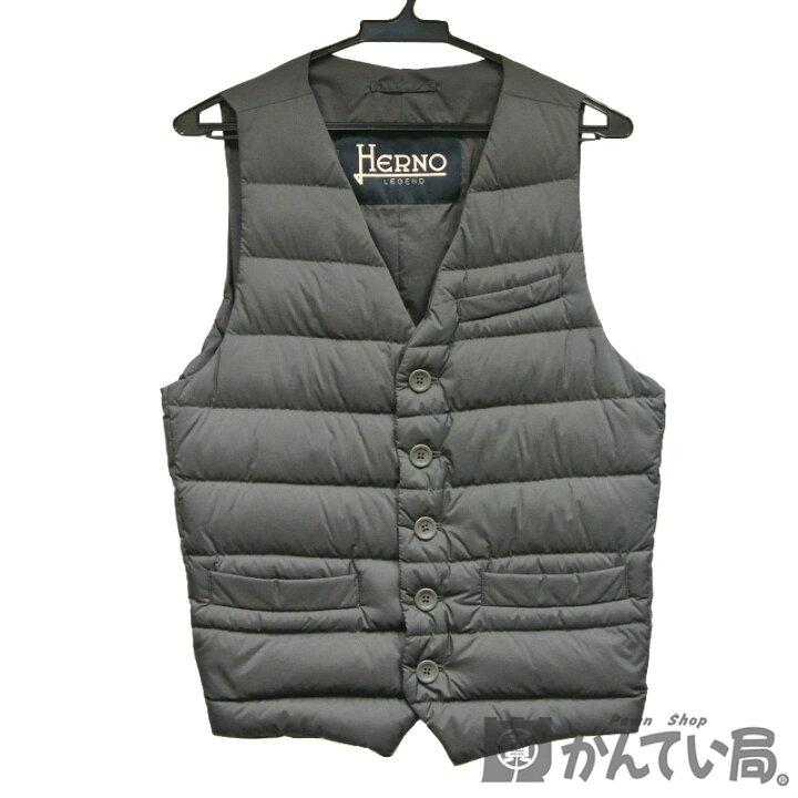 楽天市場】HERNO【ヘルノ】 ダウンベスト ジレ インナーダウン GRIGIO 