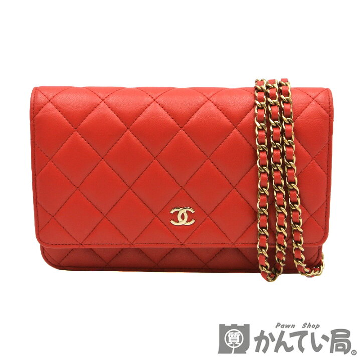 楽天市場】CHANEL【シャネル】マトラッセ チェーンウォレット 