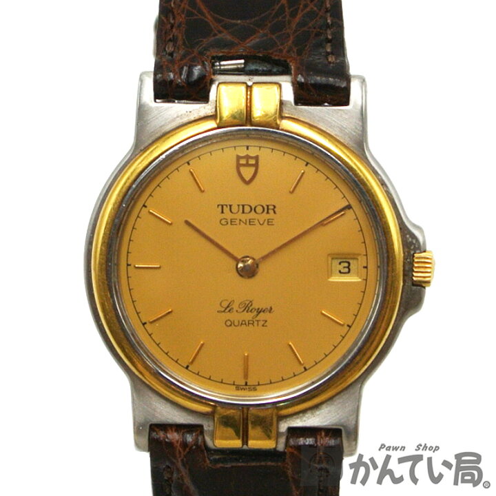 最終値下げTUDOR チュードル ジュネーブ ゴールド文字盤 ビンテージ