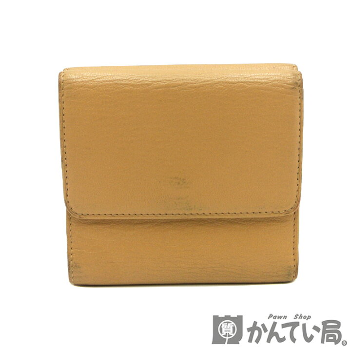 楽天市場】CHANEL【シャネル】三つ折り財布 ココマーク Wホック レザー  