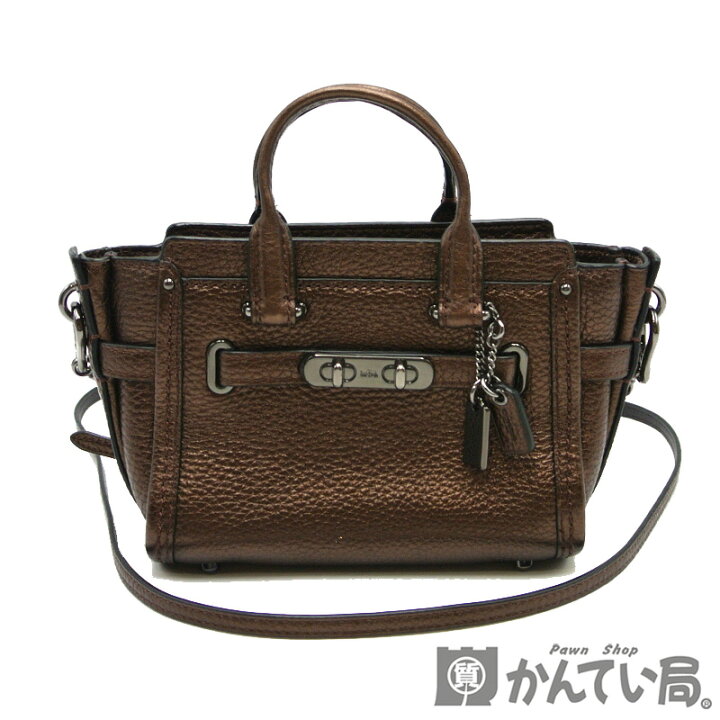 楽天市場】COACH【コーチ】ミニブレイクキャリーオール 2WAYバッグ  