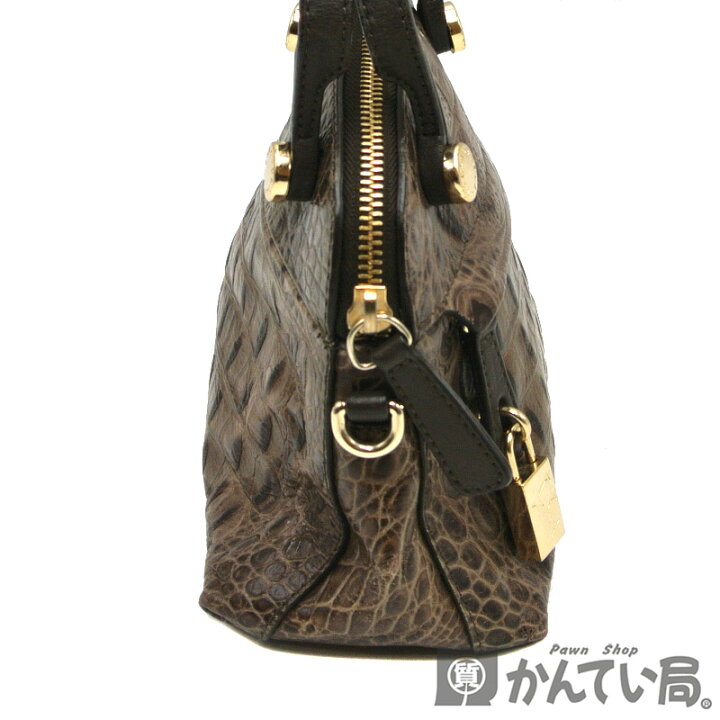 楽天市場】FURLA【フルラ】パイパーミニ ハンドバッグ クロコ型押し 